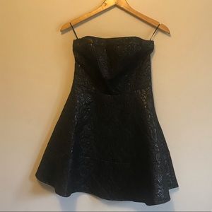 Express strapless dress